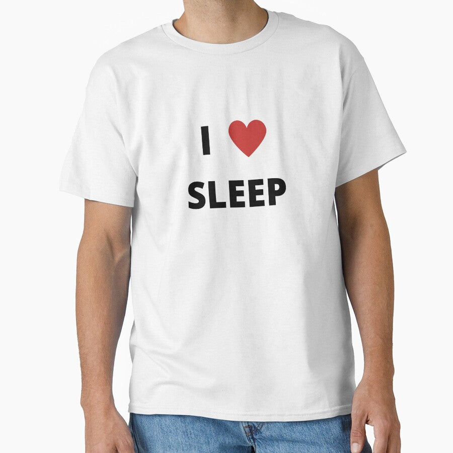 I Love Sleep funny heart by SimplyHilarious