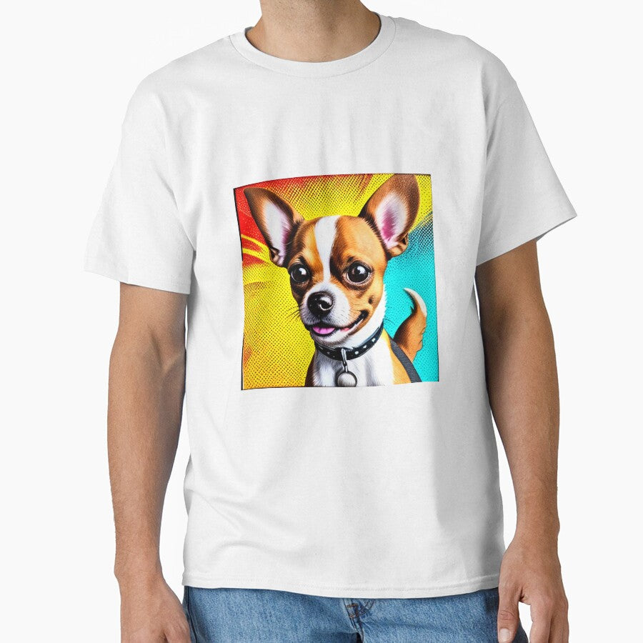 Cute Colorful Chihuahua Dog by Earth Nature Creations