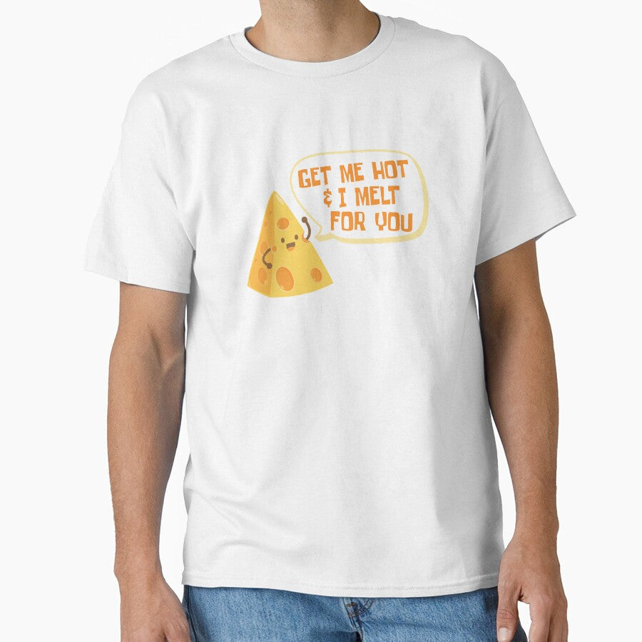 Melted Cheese Lover | Funny Food Porn Cheesy Pun by Maria Garcia