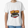 Dad Joke Champion Funny Dad Sticker | Meme Father Design by PoojaArtLab
