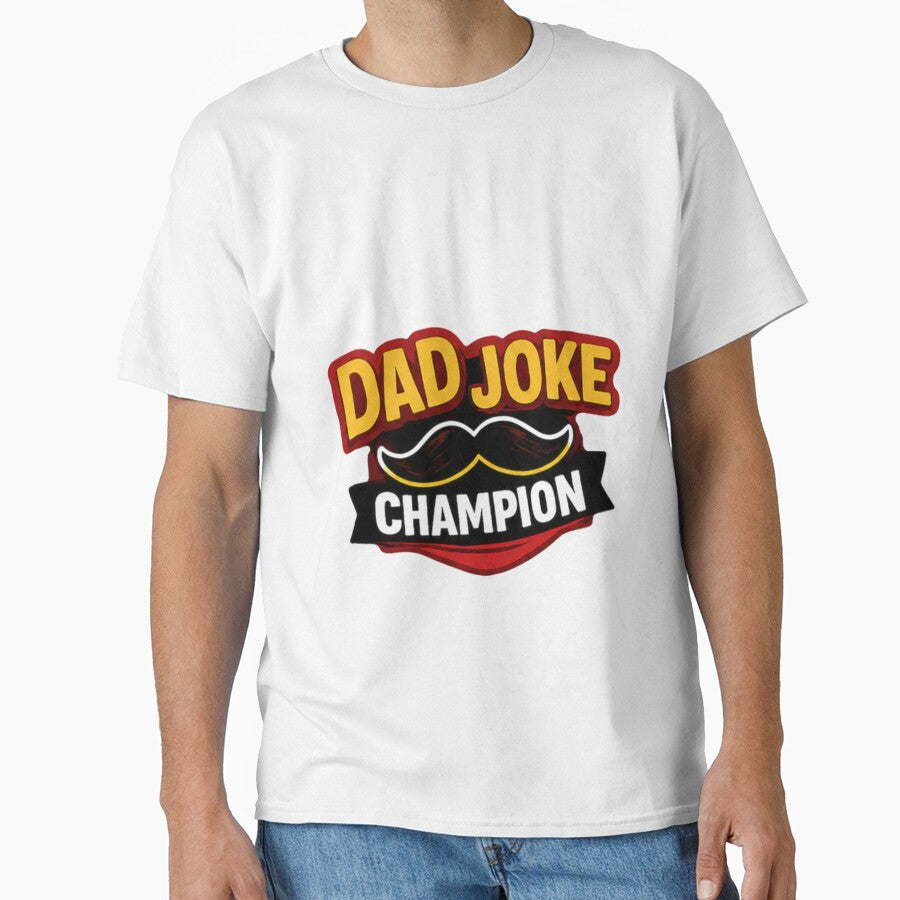 Dad Joke Champion Funny Dad Sticker | Meme Father Design by PoojaArtLab