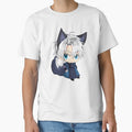 Kawaii Anime Wolf Girl, Cute Chibi, Wolf Girl, Kawaii, Anime by graphic-genie