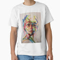 Abstract Marker Strokes Colorful Face Portrait by jadexjournal
