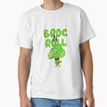 Broc And Roll Funny Broccoli Pun by Sartoris Art