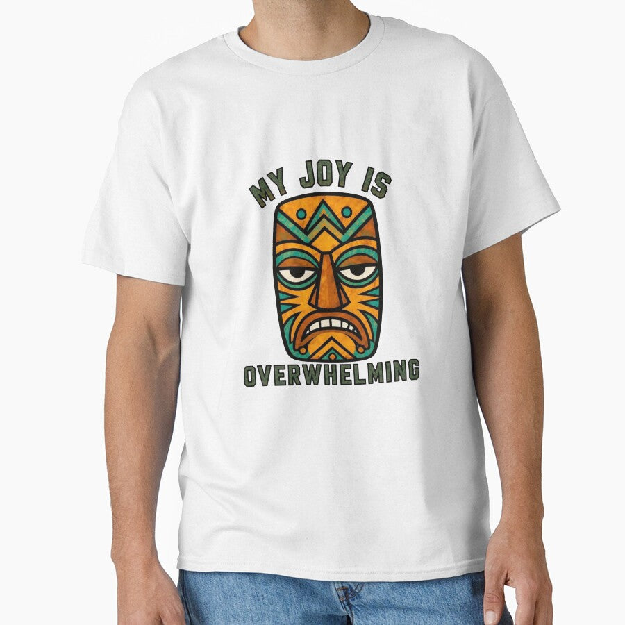 Tiki Mask – My Joy Is Overwhelming by Icareis-Studios