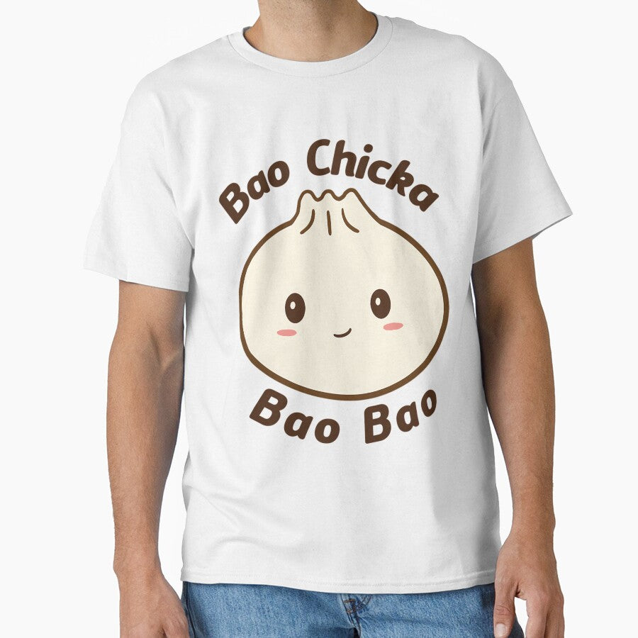 Boo Chicka Bao Food Pun by helvylotton734