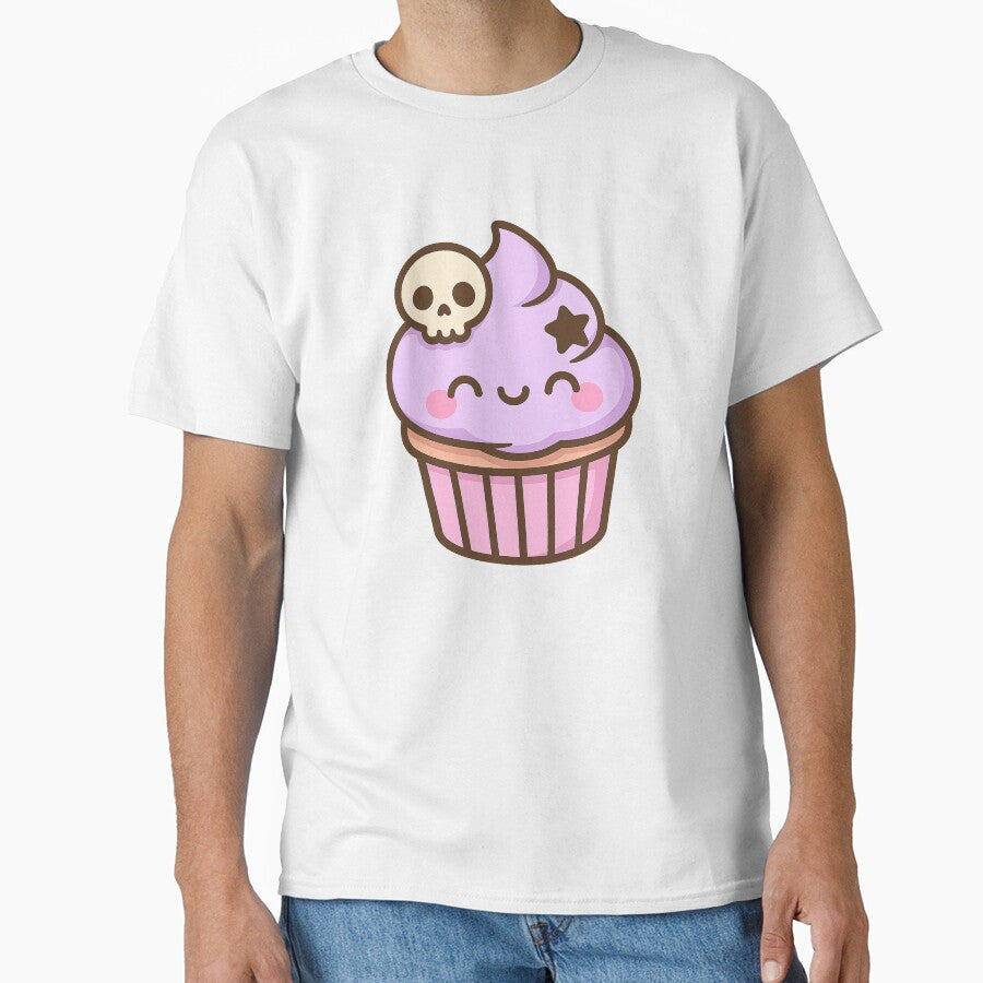 Kawaii Halloween Cupcake Pastel Cute Spooky Dessert Character by ThaiArtShop