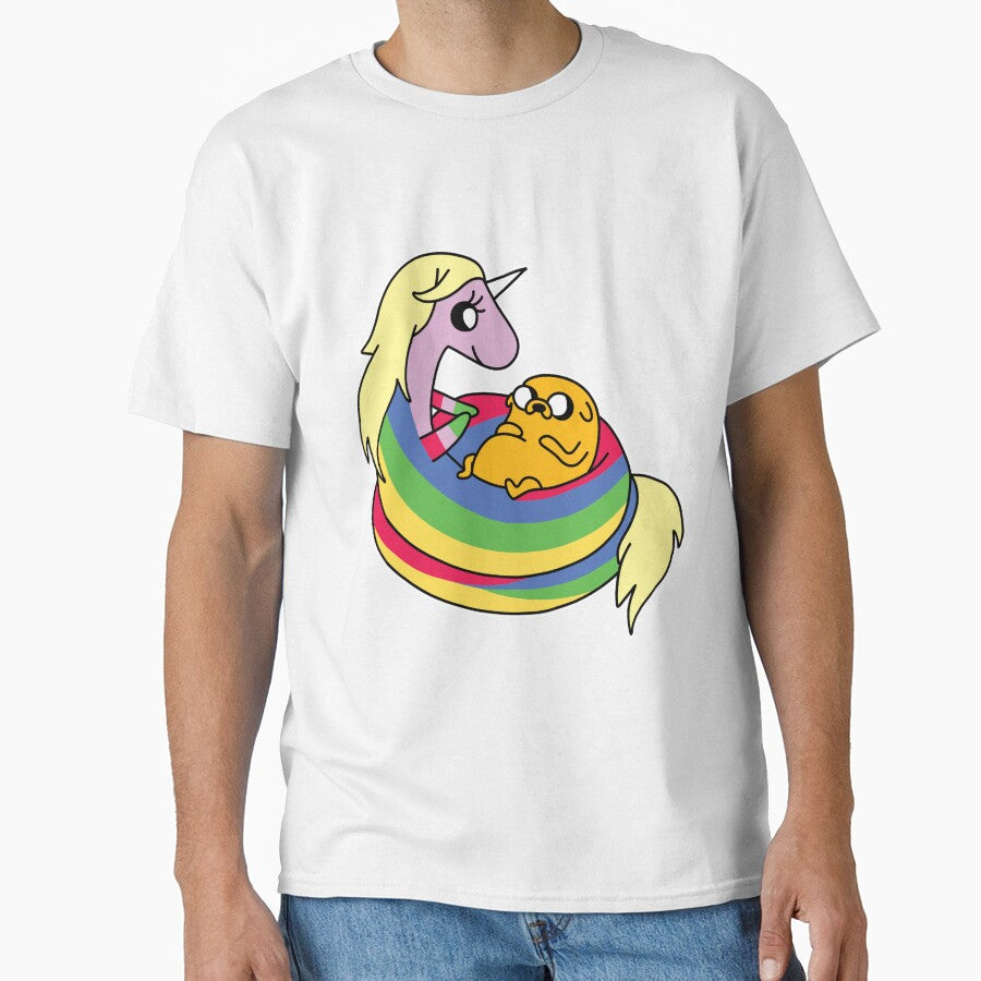 Lady Rainicorn and Jake by metalpika