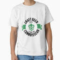 Craft Beer Connoisseur with green modern hops by Byfab