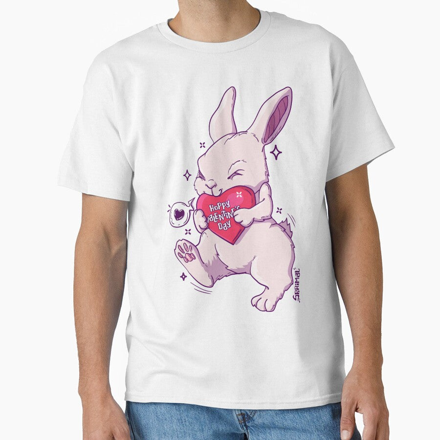 Hoppy Valentine's day bunny pun by SPIRIMAL