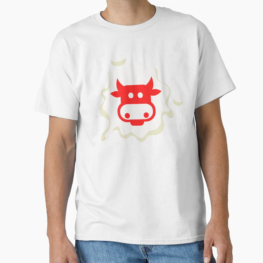 Cute Funny Cow Red Pattern by kyds