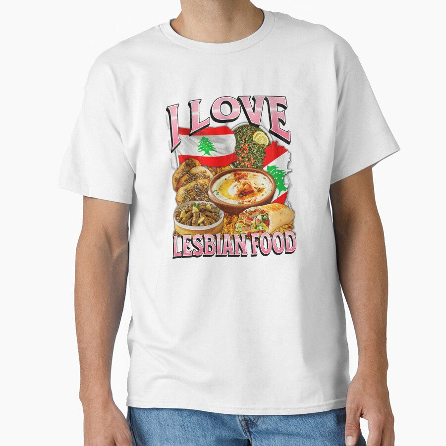 I Love Lebanese Food Funny Middle Eastern Food Meme by tadmercado