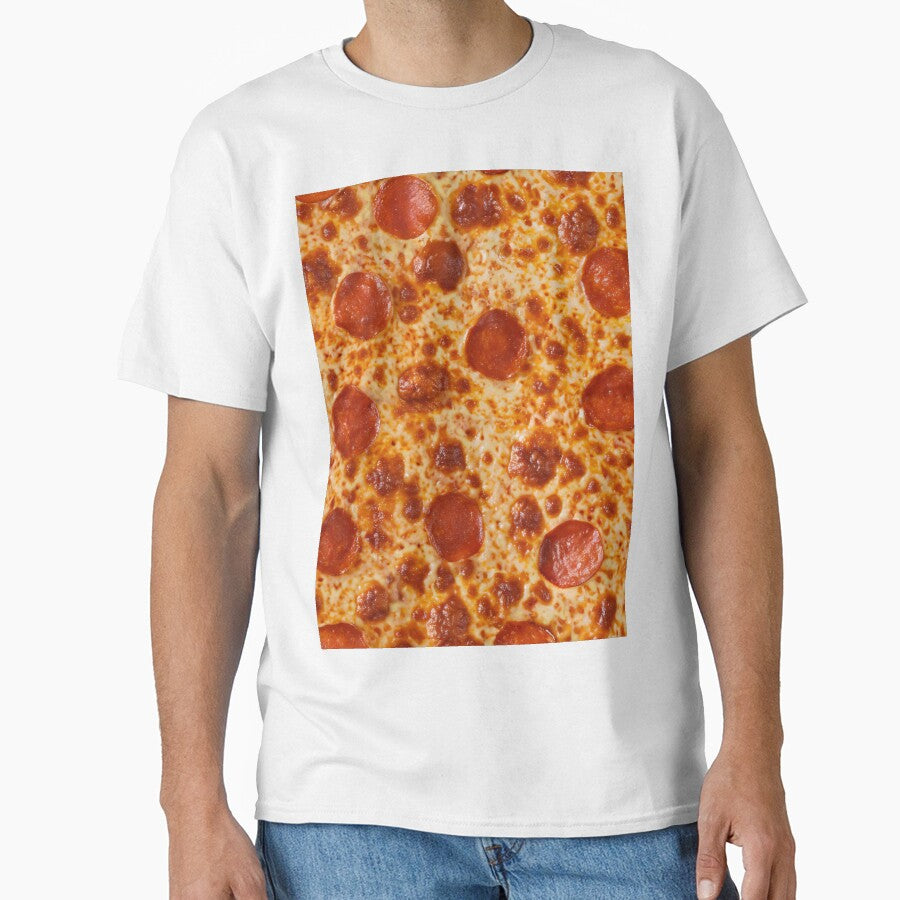 Pepperoni Pizza Pattern by GroovyRaffRaff