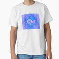 Bohemian Fish Groovy Hippie Vibes Coastal Boho Style Décor or Art 1 of 2 by Beachy