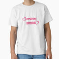 certified bimbo Y2k pink hearts design by stickersxbecca