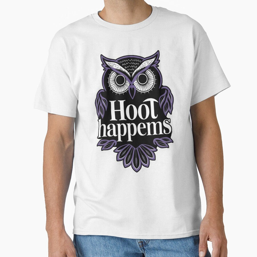 Owl Sarcastic Animal hoot happens by MaggiLars