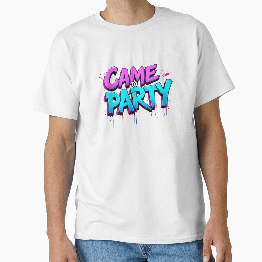 Life of the party- Graffiti style typographic design by randomlyours