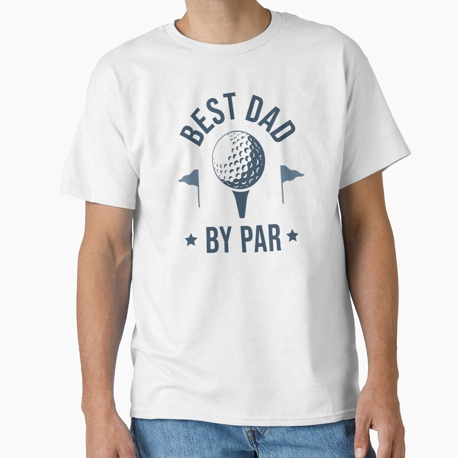 Best Dad By Par Funny Golf Dad by krystalRomanart