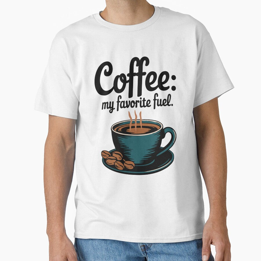 Coffee: My Favorite Fuel – Aesthetic Coffee Lover Design by Twisted Kids