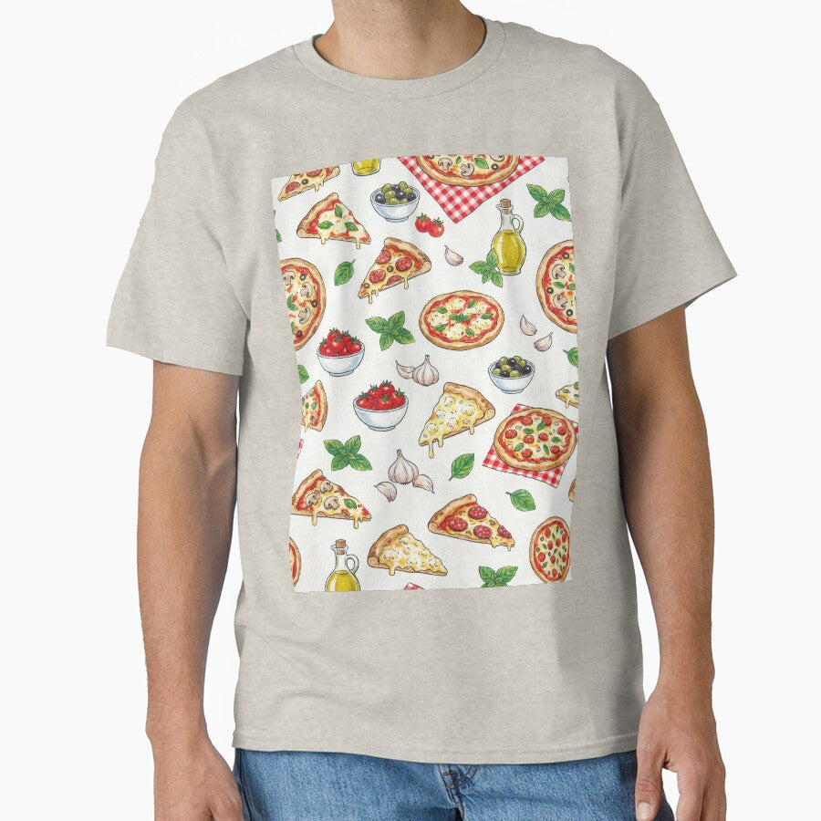 Italian pizza pattern by Jandedan