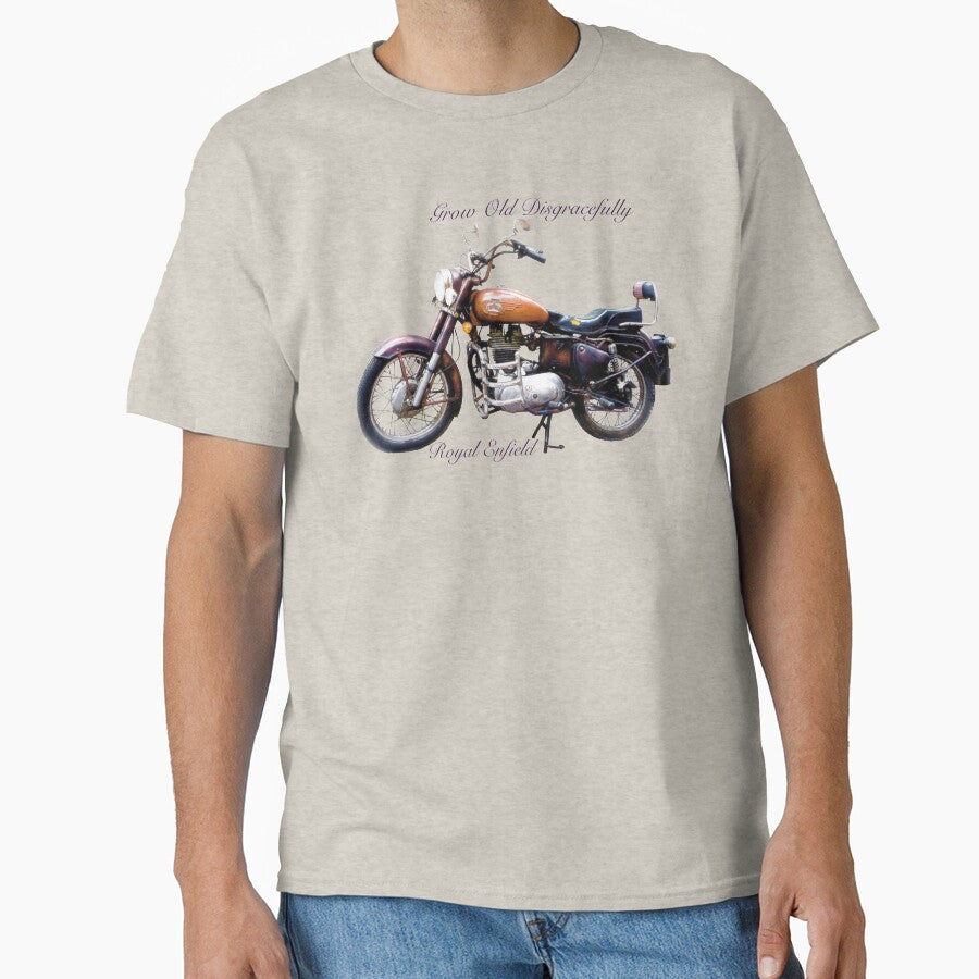 Royal Enfield - Grow Old Disgracefully by Ron Marton
