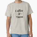 Coffee And Tacos Funny Coffee Mug Personalized Kawaii Coffee Cup Bar Sign Decor Print Art Gift Coffee Lover Gift by TeesByDesign