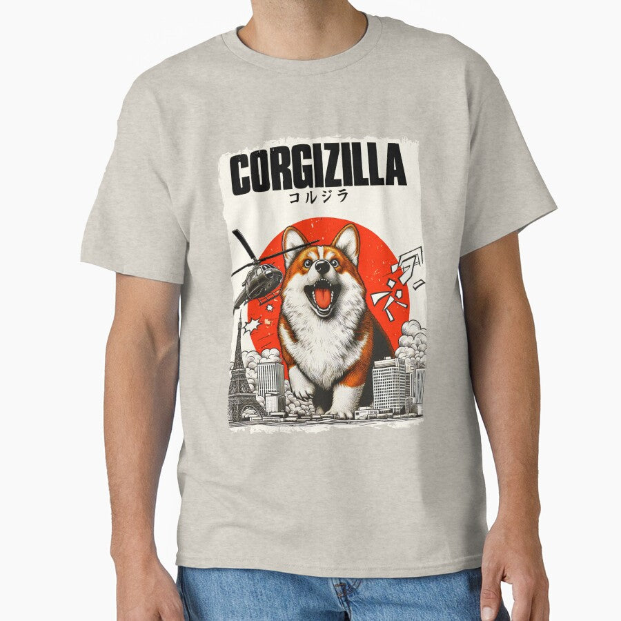 Corgizilla Corgi Funny Dog by Pine-Shop