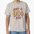 Just a 90s Kid Retro Nostalgia T-Shirt by Lamagift