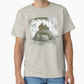 Frog And Toad Sitting On A Rock by PoeTatoes