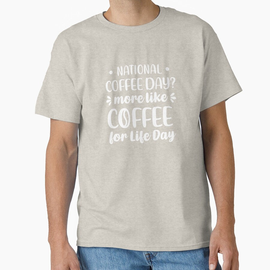 National Coffee Day? More Like Coffee For Life Day (Coffee Color BG) by FilipeFerreira