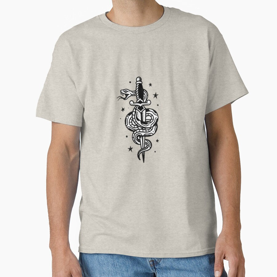 Blackwork Serpent Dagger by PurePuff Essentials