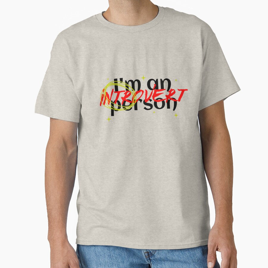 I'm an Introvert Person - Y2K Aesthetic Graphic by Emagicc
