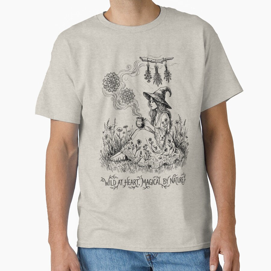 Botanical Wildflower Spirit - Boho Witch by bapupa