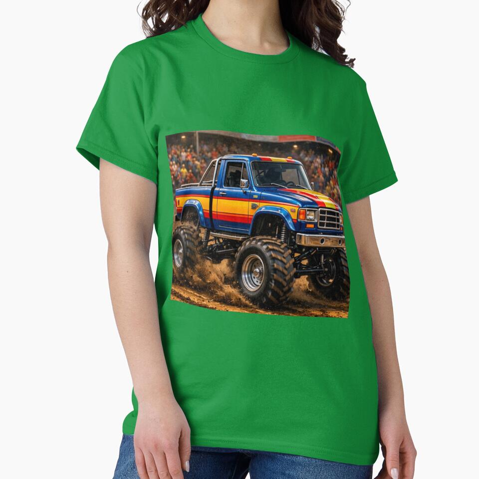 Old School Monster Truck by TinCatOutPost