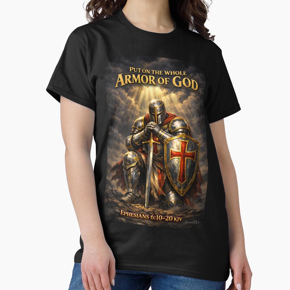 Armor of God Knight Ephesians 6:10-20 KJV Christian Faith by Browndl3