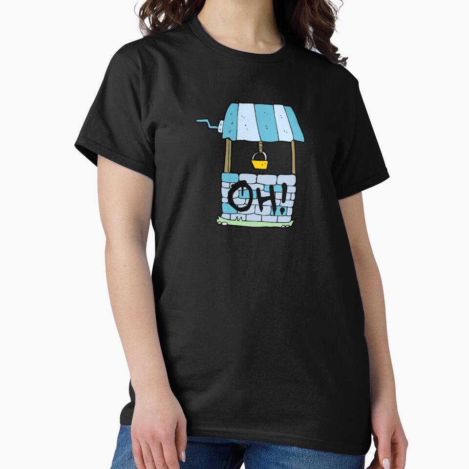 Oh Well Pun, Oh in graffiti on a blue funny water well by Click-Like
