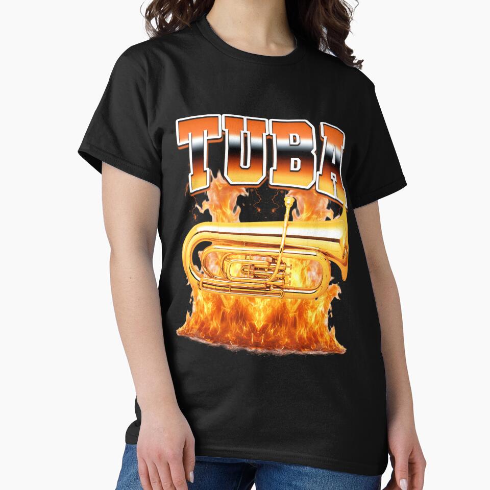 Tuba Instrument Tuba Player Tubist 90s Bootleg Style by PaulTSchafer