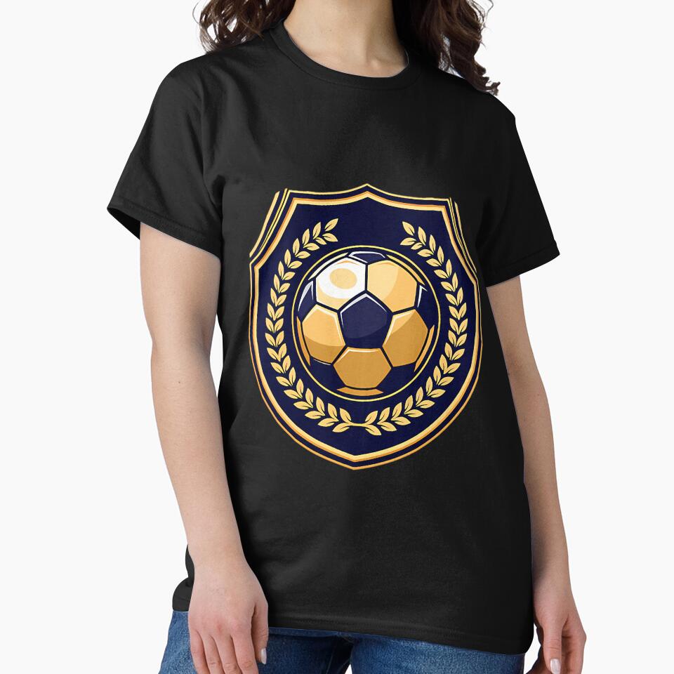 Modern Golden Soccer Ball by Melkys Concepts