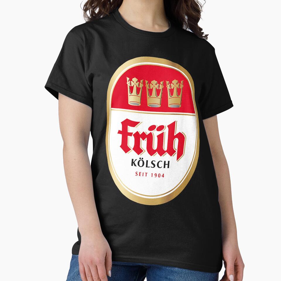 Frh Klsch Beer Logo Brewery Local Beer by DZIGNOO SHOP