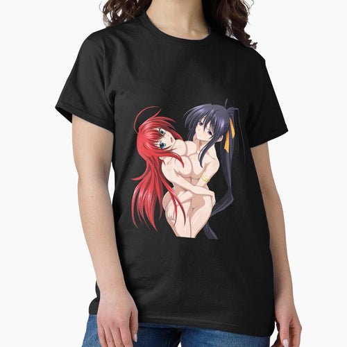 Akeno Himejima sexy hentai anime  Rias Gremory  High School DxD. Sticker by Lemed36tea