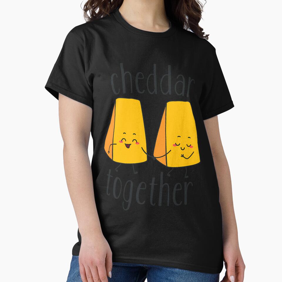 Cheddar Together Food Pun by dkntrowjh2