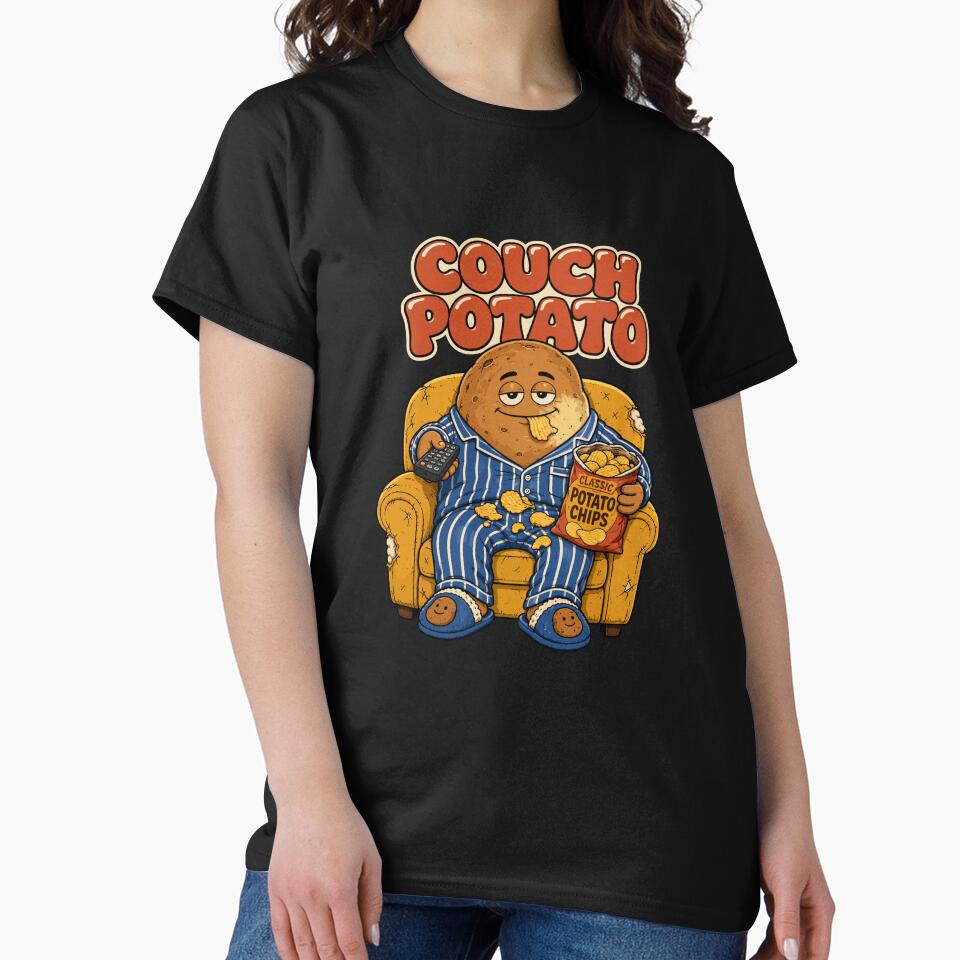 Couch Potato Funny Lazy by soondoock