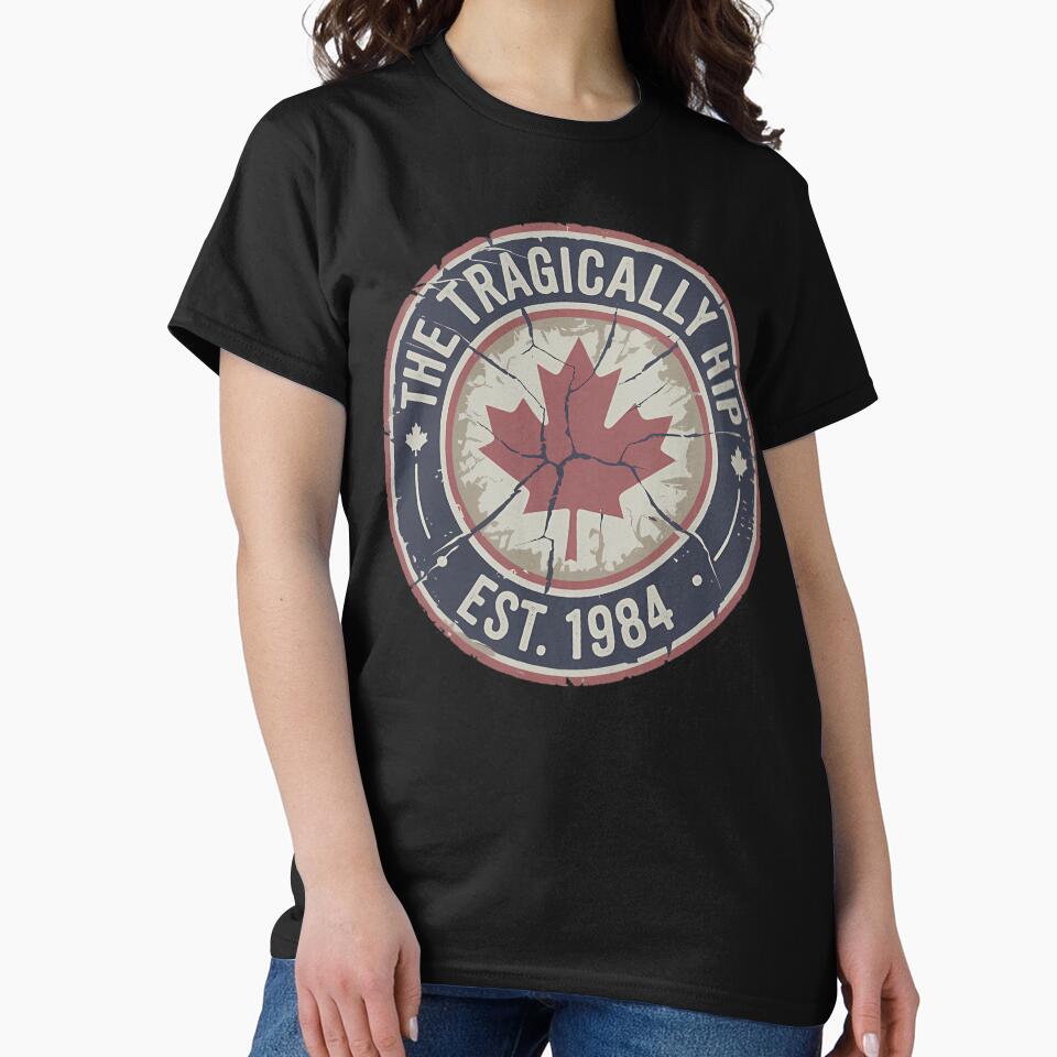 The Tragically Hip Est 1984 Logo Grunge Vintage by EnochSipes