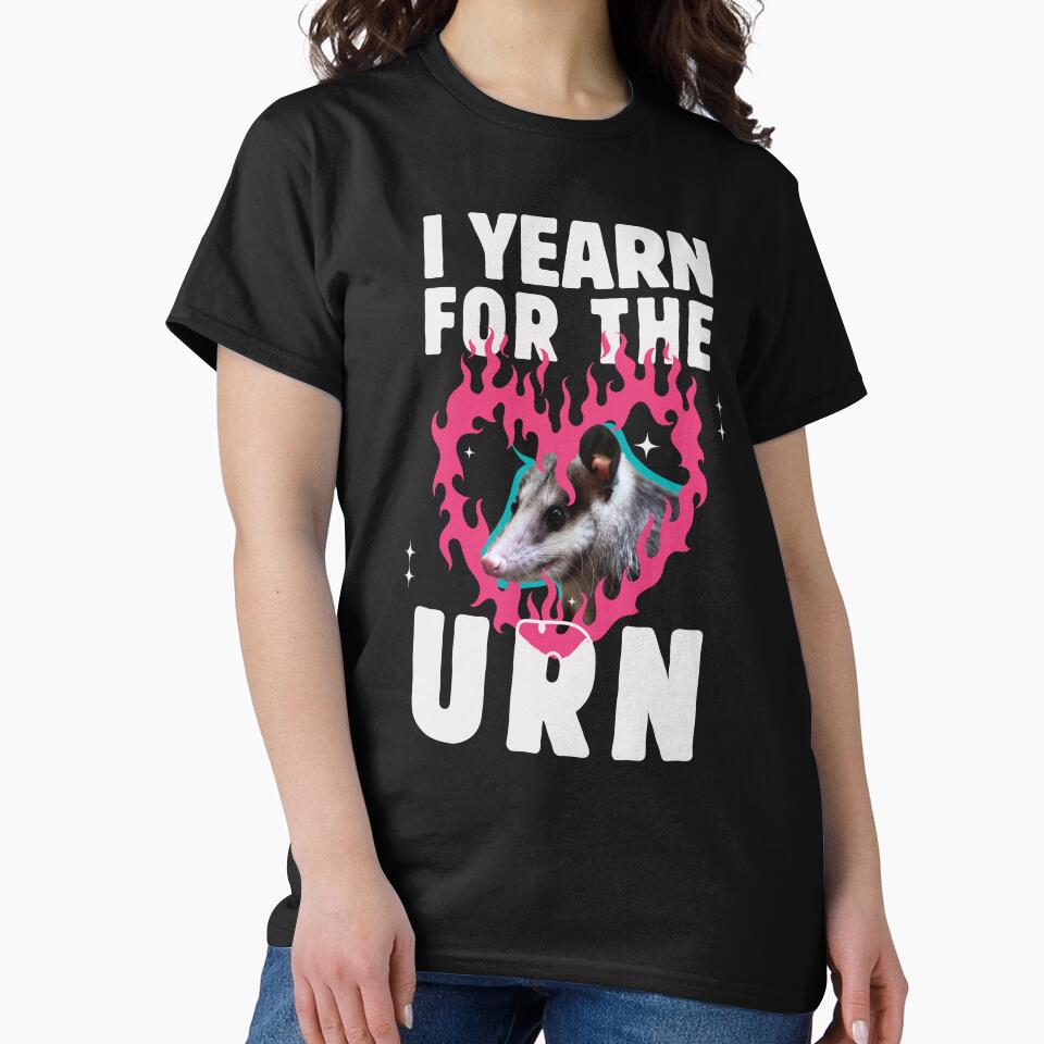I Yearn For The Urn Opossum by Unhinged Hellions
