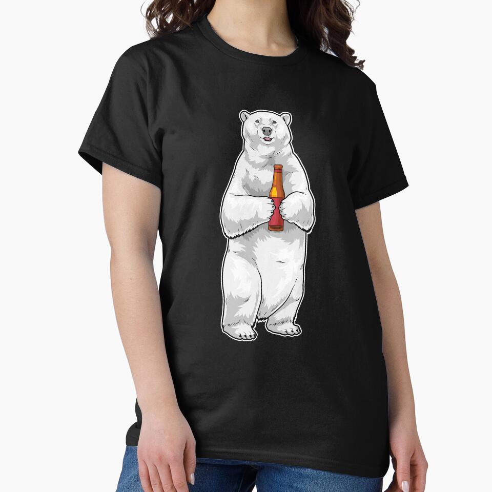 Polar bear Bottle Beer by Snabdesign84