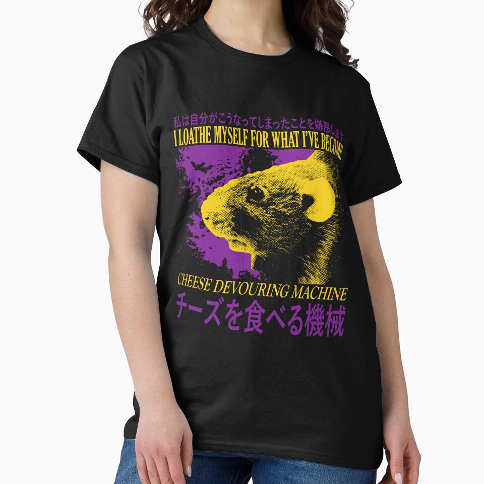 Cheese Devouring Machine Rat by VintageMedatsu