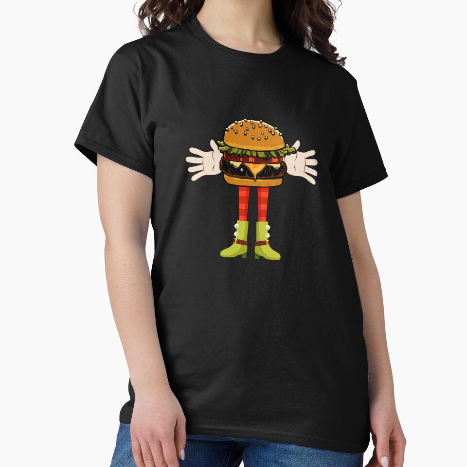 Cool hamburger art men - Cute kawaii burgermen by Akimatax ✯✯✯✯✯