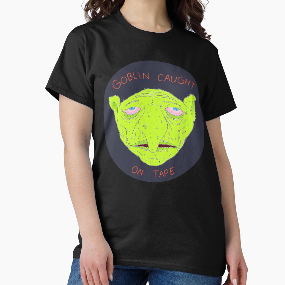 Goblin Caught On Tape Smiling Friends - Adult Swim by Knotjobshop