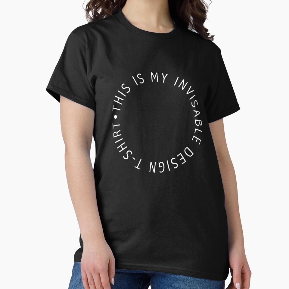 This Is My Invisable Design T-shirt by autlu