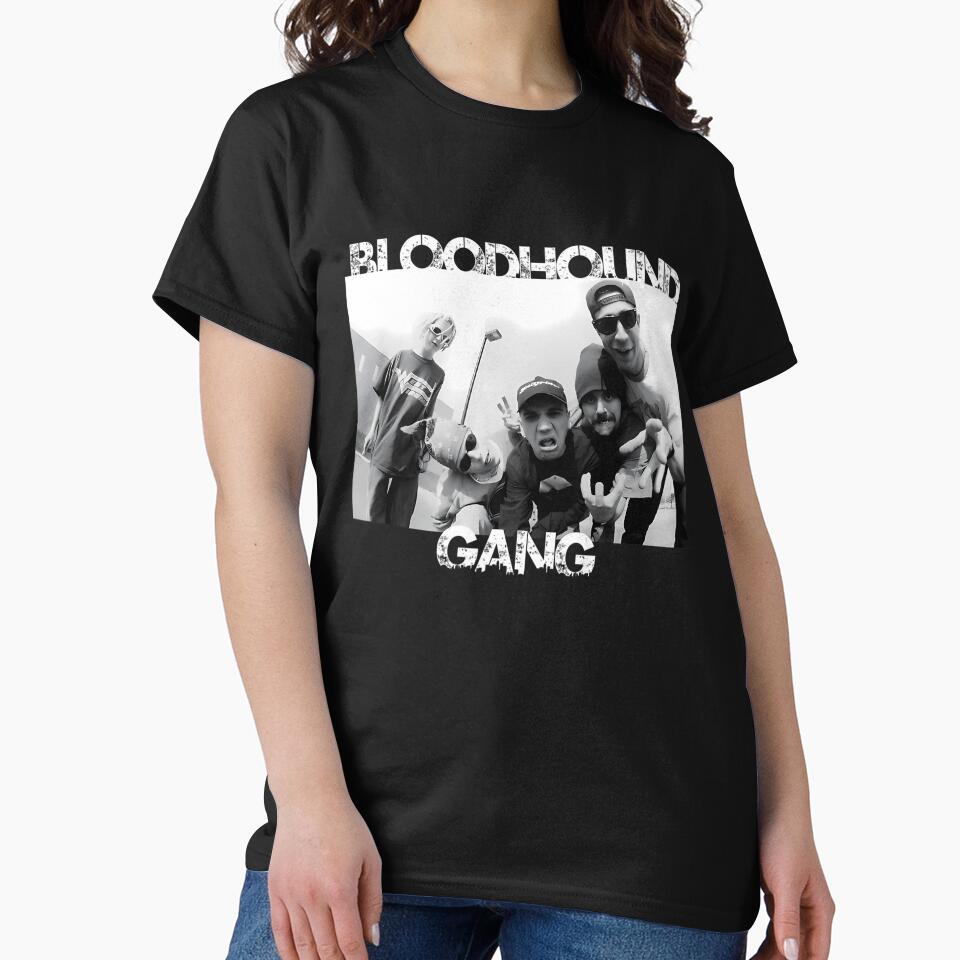 Bloodhound Gang Punk Rock Logo Vintage by Sanidaarts